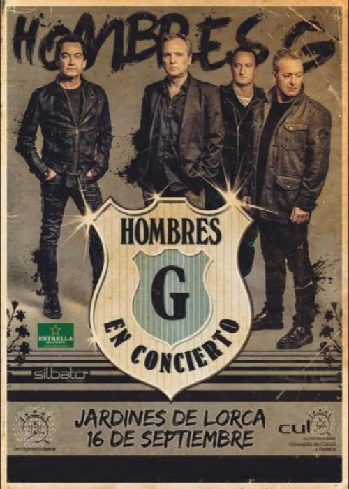 Concierto de Hombres G en Lorca