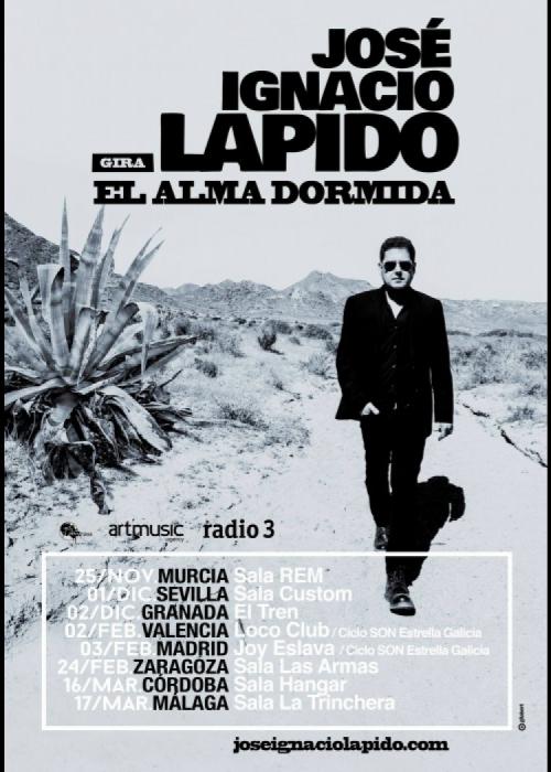 Concierto de José Ignacio Lapido en Barcelona