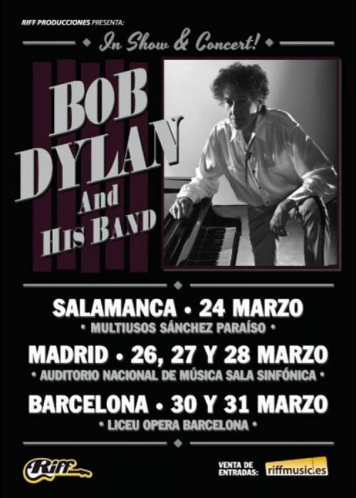 Concierto de Bob Dylan en Barcelona