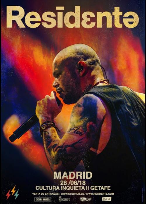 Concierto de Residente en Getafe