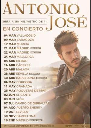 Concierto de Antonio José en Barcelona