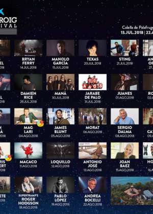 Concierto de Andrea Bocelli en Palafrugell