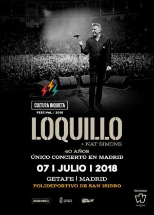 Concierto de Loquillo en Getafe