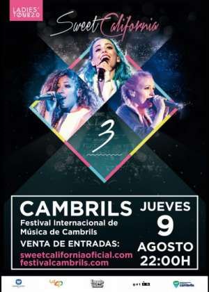Concierto de Sweet California en Cambrils