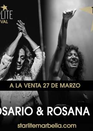 Concierto de Rosario Flores & Rosana en Marbella