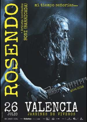 Concierto de Rosendo en Valencia