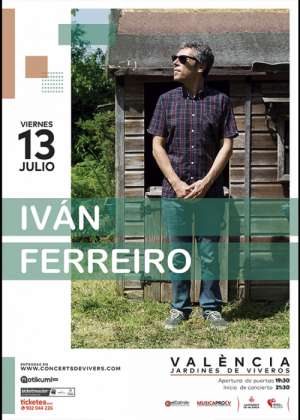 Concierto de Iván Ferreiro en Valencia