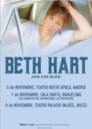 Concierto de Beth Hart en Barcelona