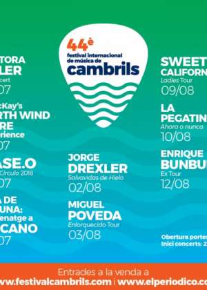 Concierto de Juanes en Cambrils