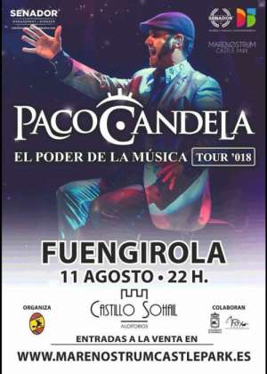 Concierto de Paco Candela en Fuengirola