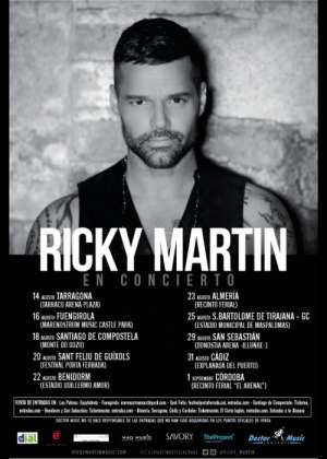 Concierto de Ricky Martin en Fuengirola