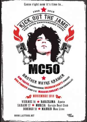Concierto de Mc5 en Barcelona