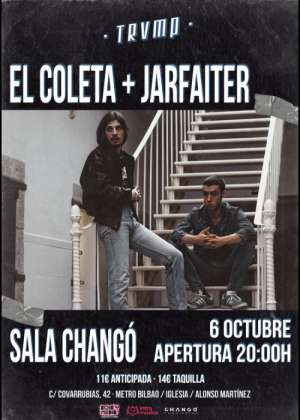 Concierto de El Coleta + Jarfaiter en Madrid
