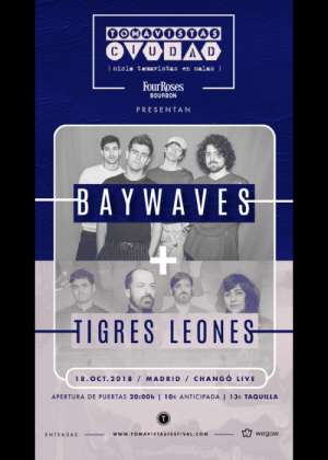 Concierto de BayWaves + Tigres Leones en Madrid