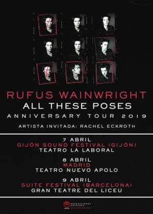 Concierto de Rufus Wainwright en Barcelona