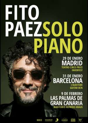 Concierto de Fito Paez en Madrid