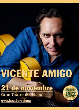 Concierto de Vicente Amigo en Barcelona