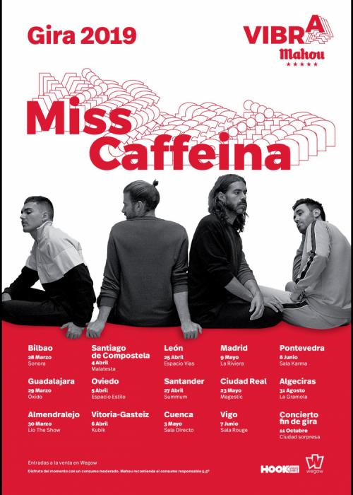 Concierto de Miss Caffeina en Chiclana de la Frontera