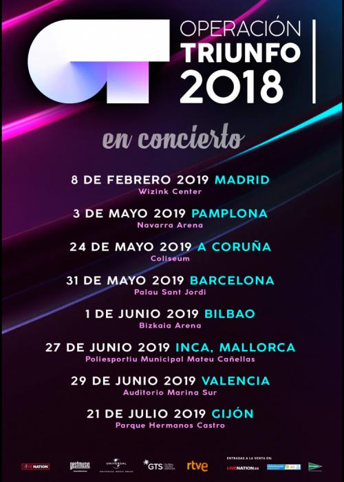 Concierto de Operación Triunfo en Gijón
