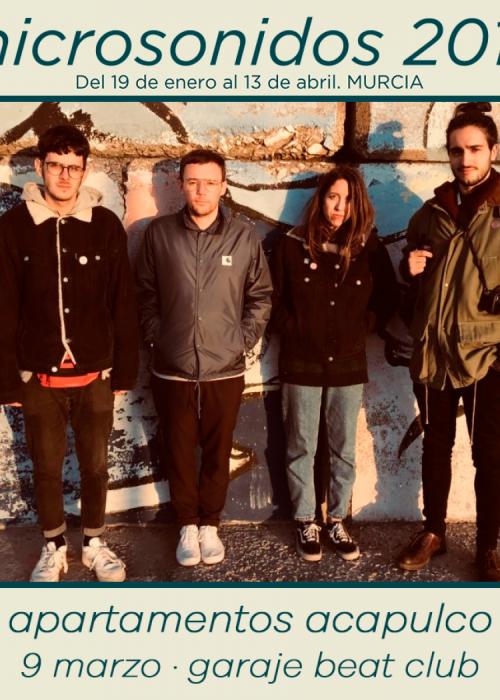 Concierto de Apartamentos Acapulco + Bestia Bebé en Murcia
