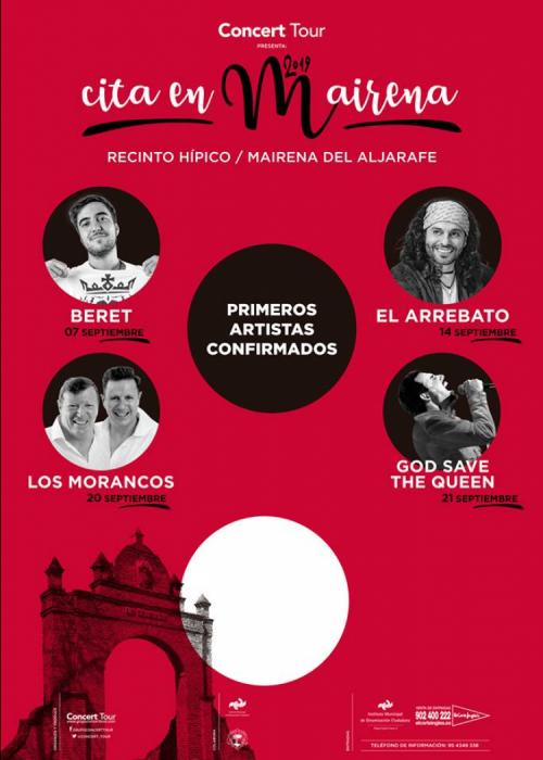 Concierto de El Arrebato + Camela en Mairena del Aljarafe