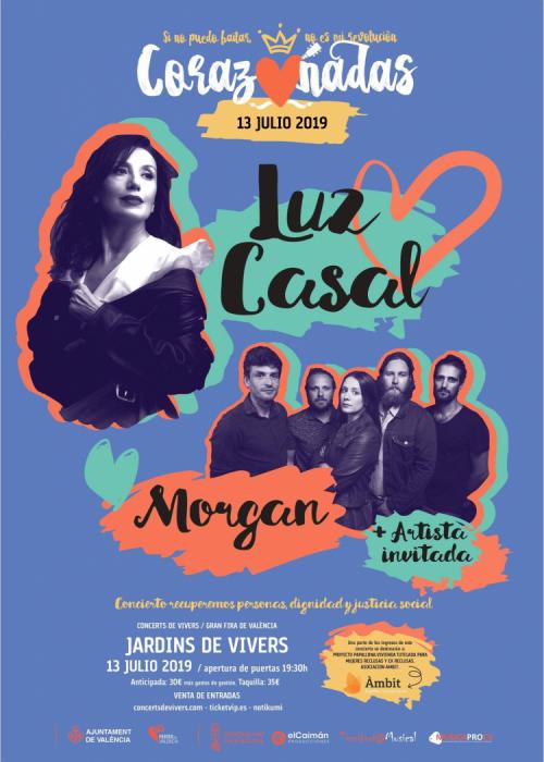 Concierto de Luz Casal + Morgan en Valencia