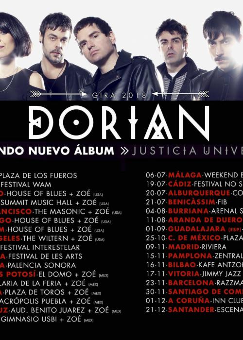 Concierto de Dorian + Siloé + Corizonas en Valladolid