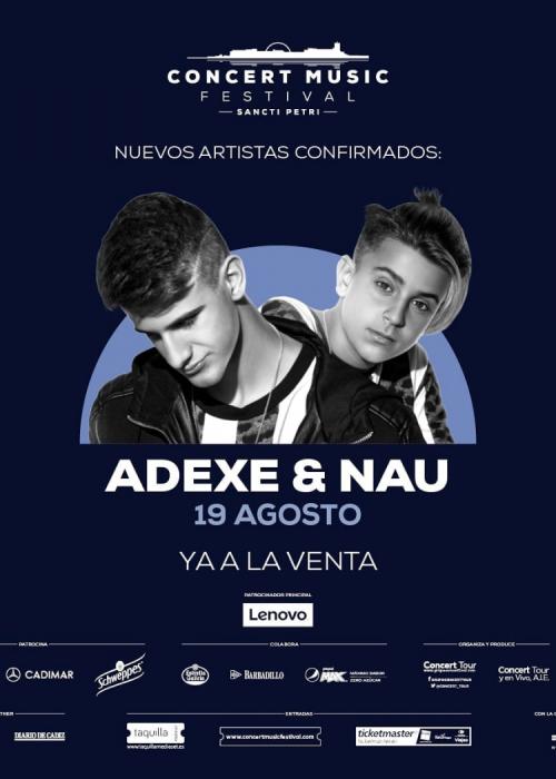 Concierto de Adexe & Nau en Chiclana de la Frontera