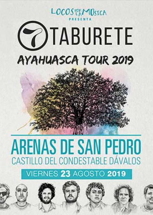 Concierto de Taburete en Arenas de San Pedro