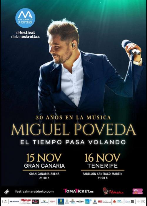 Concierto de Miguel Poveda en Las Palmas de Gran Canaria