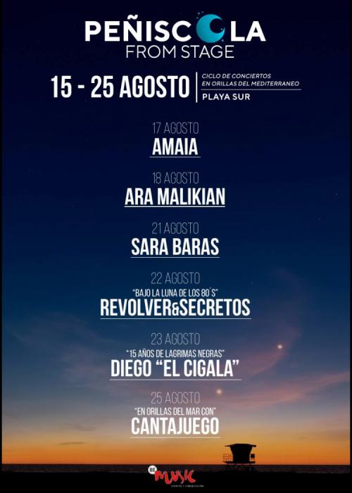 Concierto de Amaia Romero en Peñíscola