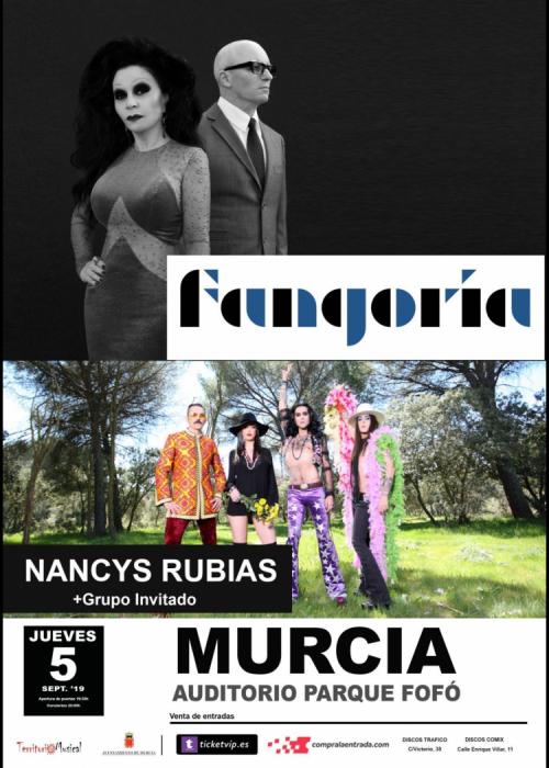 Concierto de Fangoria + Nancys Rubias  en Murcia
