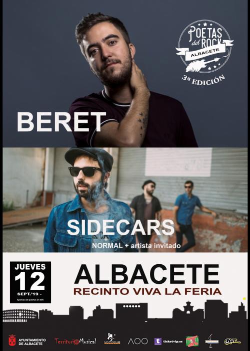 Concierto de Beret + Sidecars en Albacete