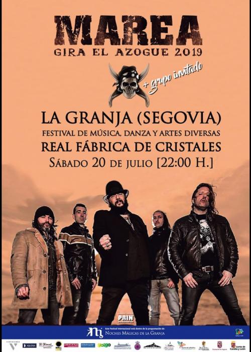Concierto de Marea en Real Sitio de San Ildefonso