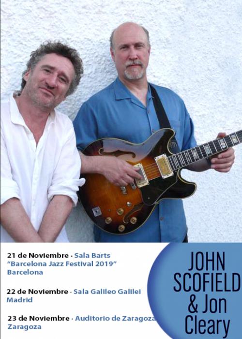 Concierto de John Scofield en Barcelona + Jon Cleary