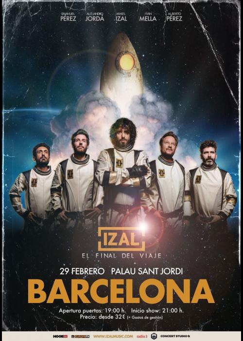 Concierto de Izal en Barcelona
