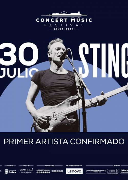 Concierto de Sting en Chiclana de la Frontera