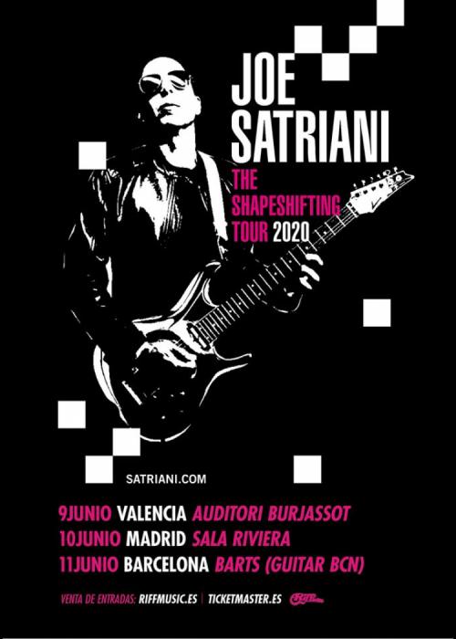 Concierto de Joe Satriani en Barcelona