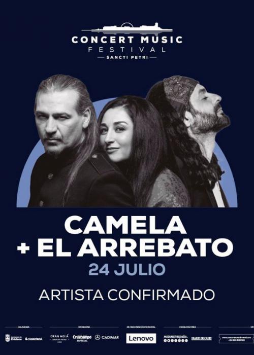 Concierto de Camela + El Arrebato en Chiclana de la Frontera