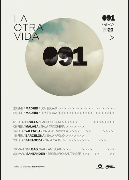 Concierto de 091 en Barcelona