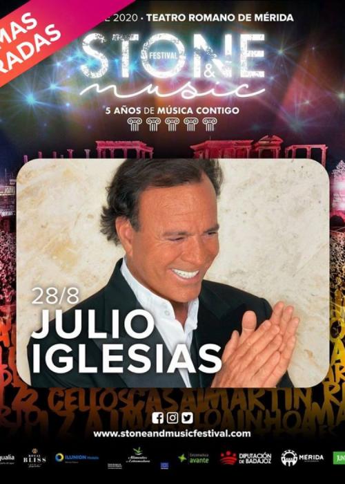 Concierto de Julio Iglesias en Mérida