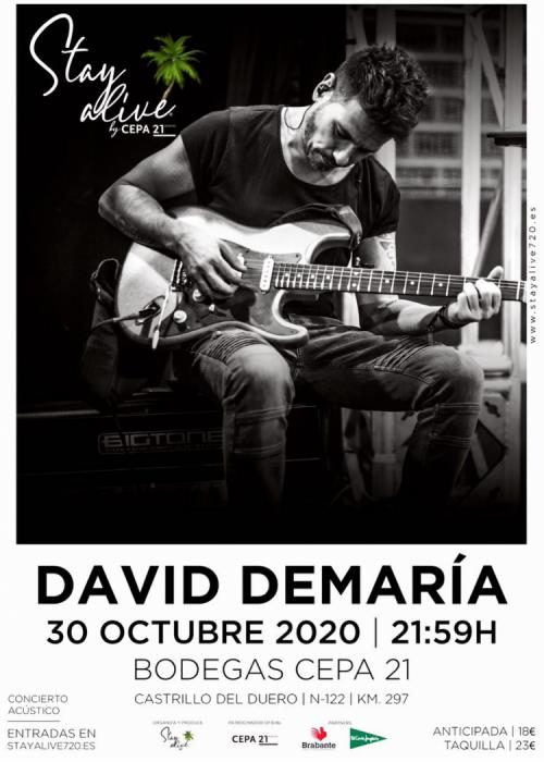 Concierto de David DeMaría en Castrillo de Duero