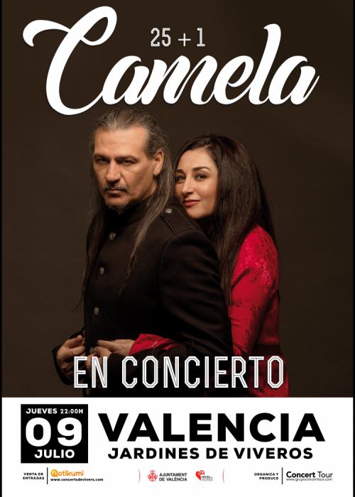 Concierto de Camela en Valencia