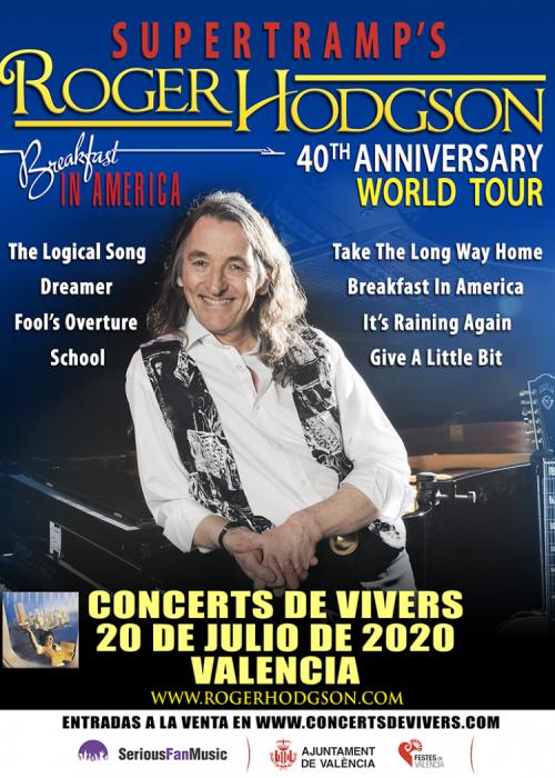 Concierto de Roger Hodgson en Valencia