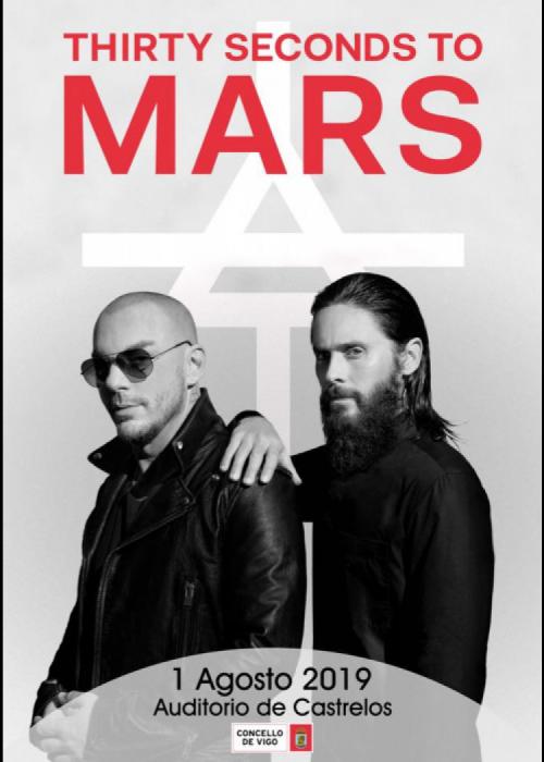 Concierto de 30 Seconds to Mars en Vigo