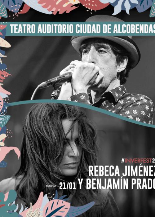 Concierto de Rebeca Jiménez + Benjamin Prado en Alcobendas