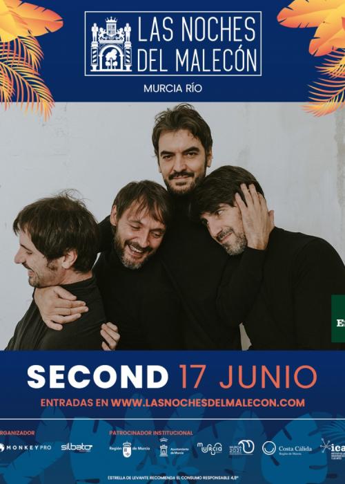 Concierto de Second en Murcia