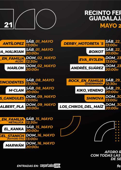 Concierto de Eva Ryjlen en Guadalajara