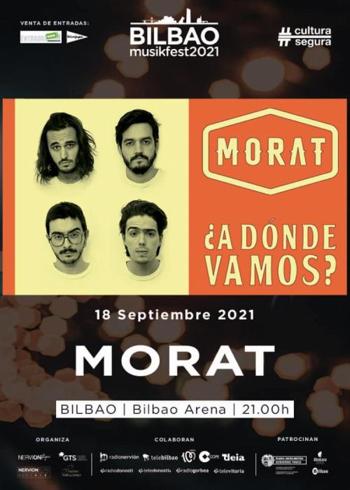 Concierto de Morat en Bilbao