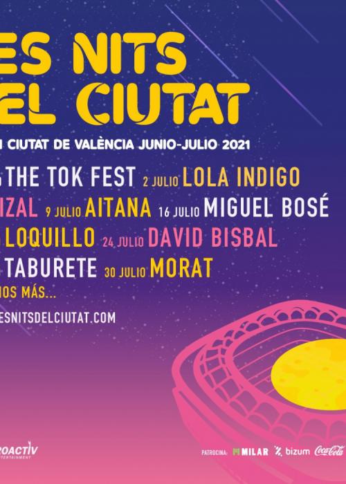 Concierto de Miguel Bosé en Valencia